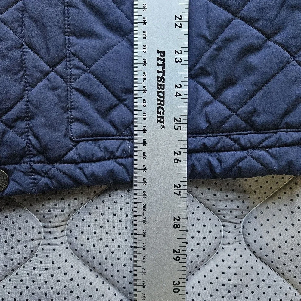 Polo Ralph Lauren Boys XL 18/20 Quilted Jacket Navy Blue Barn Coat Corduroy...
